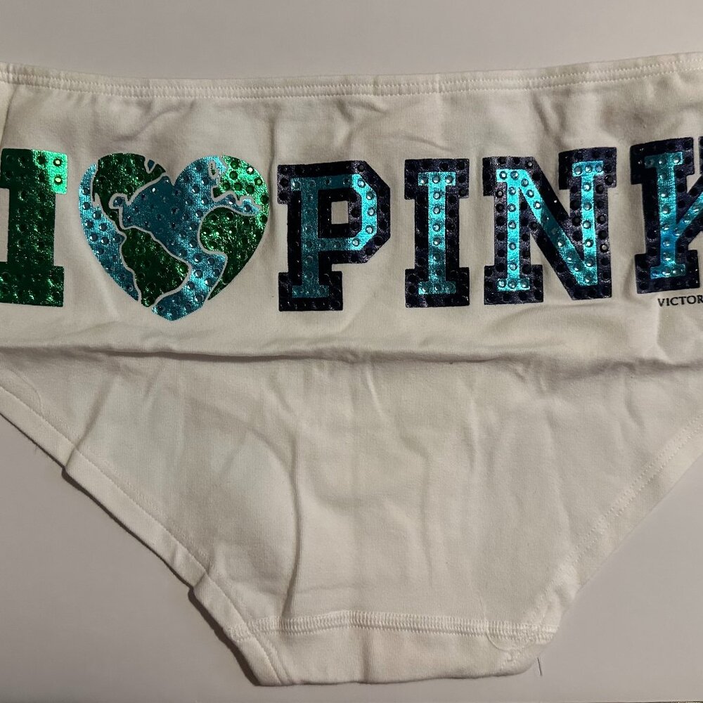 Victoria’s Secret PINK bling panty Size L NWT